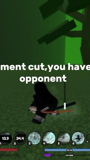 Showcasing Mist Breathing Breathing in Demonfall Roblox #roblox #tutorial