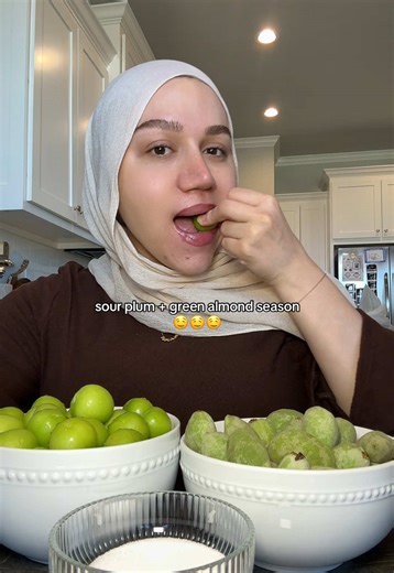 Sour Plum & Green Almond Season: A Middle Eastern Mukbang
