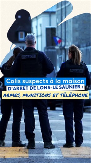 France 3 Franche-Comté on Instagram: "Des colis suspects ont été découverts à la maison d'arrêt de Lons-le-Saunier, contenant une arme de poing, des munitions, une lame de scie ainsi qu'un téléphone portable. N. Gobron, D. Robbe, L. Finkelmeyer, M. Hecky"