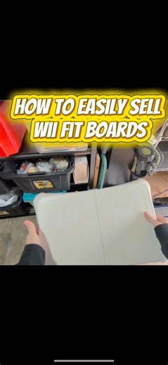 Sell Wii fit boards with ease is with simple method. #wii #maximizeprofit #nintendo