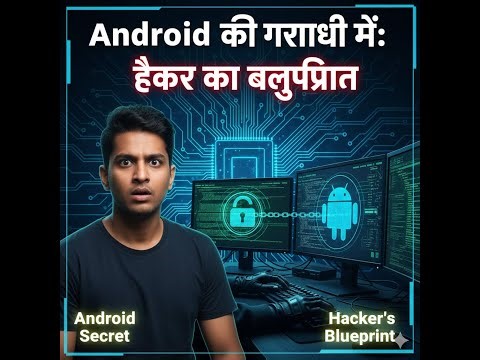 Android Hacking: हैकर कैसे बनाते हैं ब्लूप्रिंट? (Step-by-Step Guide)