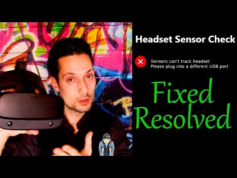 Fixed Headset Sensor Problem Oculus Rift S Tutorial - Risolto sensori di tracking #ITA #SubEng