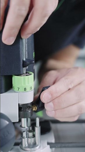 Upgrade your Festool Router with the OF 1400 Guide Stop! #festoolusa #woodworkingtools #routersetup