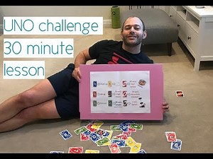 UNO challenge | 30 minute lesson | PE with Thompson