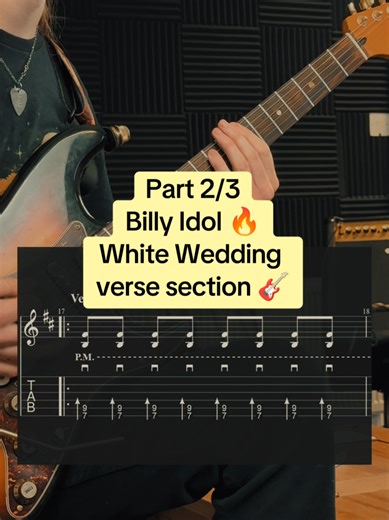 Heyy folks 😃👋 This is Part 2 of 3 teaching White Wedding by Billy Idol 🎸🔥 Today we’re breaking down the verse section, building on the intro from Part 1. Make sure you’re following so you don’t miss Part 3 👌 At Salford Guitar Lessons, we offer friendly, supportive 1-to-1 guitar lessons in our Eccles, Salford studio and online worldwide 🌍 If you’ve been thinking about learning guitar or getting back into it, we’d love to help you along the way 🤩🎸✨ You can find all our lesson details, pric