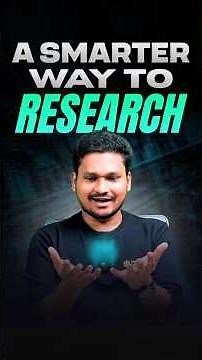 Research Smarter with AI 🤯 #perplexityai #aitools