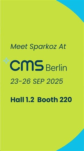 Sparkoz at CMS Berlin 2025 | Smart Cleaning Solutions in Action