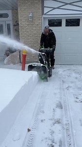 1.7K views | Giving the Battery powered 2 Stage snowblower from @egopowerplus a go #construction #engineering #winter #s | Charlotte Dominic | Facebook