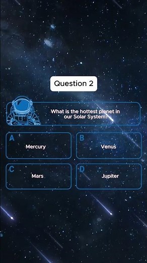 Think you know space? Test your astronomy knowledge with these 5 quick questions about planets 🧠🌌