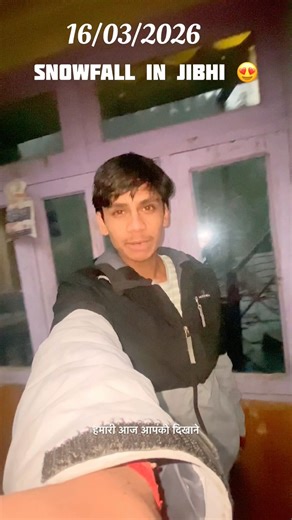 Snowfall in march is unexpected 😍|| Daksh Sharma