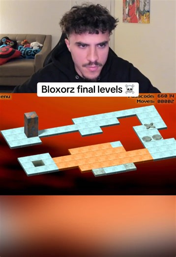 STAGE 27 BLOXORZ #rogercake #aura #gamer | bloxorz last stage