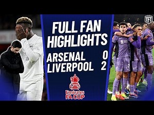 Arsenal OUT & SMASHED🚨Arsenal 0-2 Liverpool Highlights