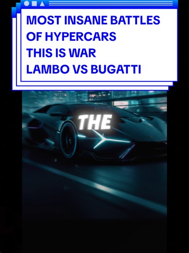 “Lambo brings the rage… Bugatti brings physics.” “One screams like a demon. One bends reality.” “This isn’t about speed — it’s about domination.” “By the end of this, you’ll switch sides.” “Engine vs engineering. Chaos vs control.” #LamboVsBugatti #HypercarBattle #SupercarWar #CarTok #DreamCars