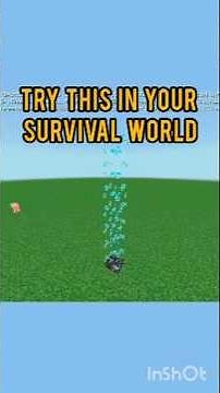 how to make invisible bubble elevator in minecraft