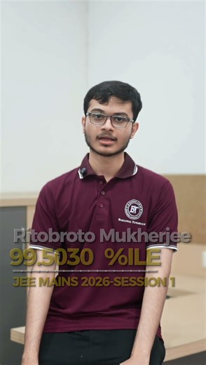 99.51%ile in JEE Mains 2026! 🏆 Bhavya Jha’s Success Roadmap | Bakliwal Tutorials Navi Mumbai