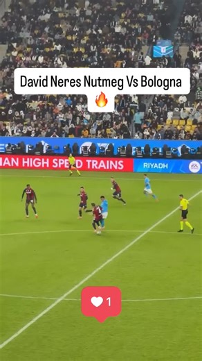 highlights_hub on Instagram: "Match highlights ! Bologna Vs Napoli 0-2. David Neres nutmeg vs Bologna ! #davidneres #supercoppa #supercoppaitaliana #napolibologna #nutmeg"