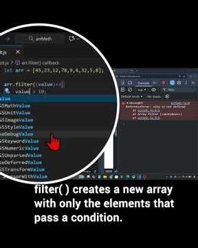 JavaScript filter() Explained in 60 Seconds | Easiest Tutorial for Beginners