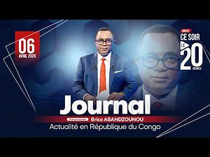 🔴 LIVE NEWS REPORT FROM APRIL 6, 2026 WITH BRICE ABANDZOUNOU #brazzaville #congo