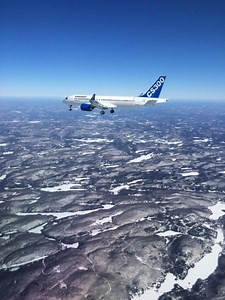 Bombardier CSeries CS300 takes to the air - Economy Class & Beyond