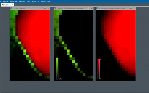 EELS mapping 一些分析方法