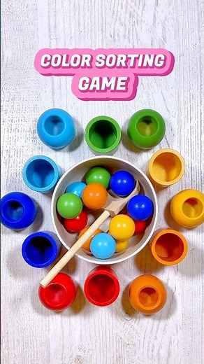 Color Sorting Game for Toddlers | Educational Activities for Toddlers