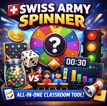 Swiss Army Spinner -- Teaching and Classroom Management Tool