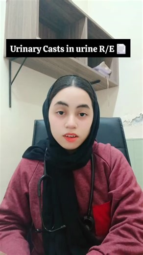 The Doctor on Instagram: "🧫 Urinary Casts - What do they mean? Your urine can tell a lot about your kidneys! 🩺 Casts are tiny tube-shaped structures formed in renal tubules and each type tells a story 👀 💡 Types & Meanings: Hyaline Casts: Normal or dehydration 🫗 RBC Casts: 🔴 Glomerulonephritis WBC Casts: Infection or pyelonephritis 🦠 Granular Casts: Tubular necrosis ⚠️ Waxy Casts: Chronic kidney disease 🧱 Fatty Casts: Nephrotic syndrome ✨ 🩸 In short: Casts = Clues from your kidneys! 🎥 W