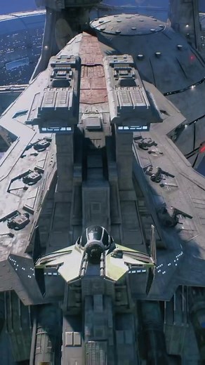 Star Wars Venator Class Star Destroyer Flyby