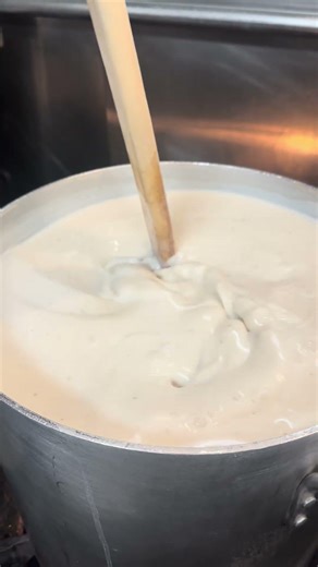 Come Make 15 Gallons of Clam Chowder with Us! Made with fresh baby clams