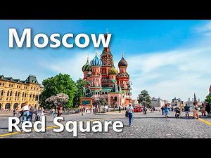 Moscow Red Square The Heart of Russia | Moscow Walking Tour 4K
