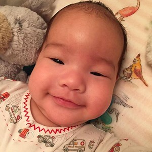 Lucy Liu Shares Smiling Photo of 2-Month-Old Son Rockwell