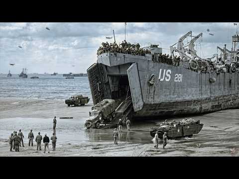 D-Day As It Happened: Rare WWII Historical Footage Restored And In Color