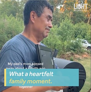 28K views · 377 reactions | This man's daughters got him an incredibly touching gift...see his emotional reaction | LightWorkers | Facebook