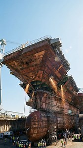 94K views · 1K reactions | CVN-81 USS Doris Miller: The $20 Billion Sea Monster takes shape! It projects ultimate power. But critics ask: Can a ship this expensive actually survive a swarm of $50k hypersonic missiles? ⚓ . . #military #usa #NavyLife #Construction #Supercarrier #FutureWarfare #MilitaryDebate #Maritime #Steel | Military Aviation | Facebook