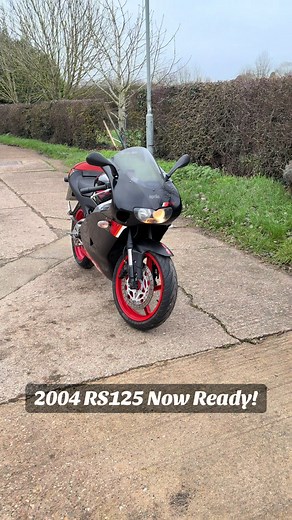 2004 Aprilia RS125 Motorcycle for Sale - Top End Rebuilt