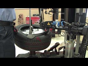 John Bean ATC 900 Tire Changer - Tire installation