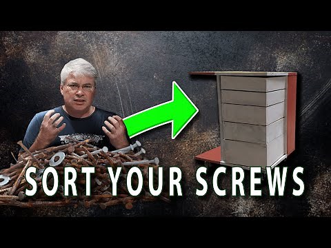 How I Organized My Screws, Nuts and Bolts!