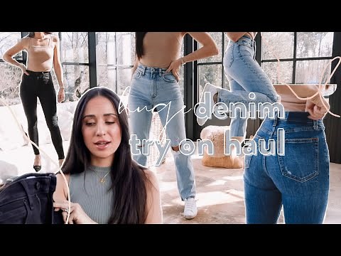 A&F Denim Try On + Review | My Favorites & Least Favorite Styles | Alexandra Sash