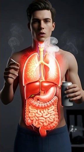 What Smoking Does Inside Your Body in Seconds | Shocking Organ Visualization