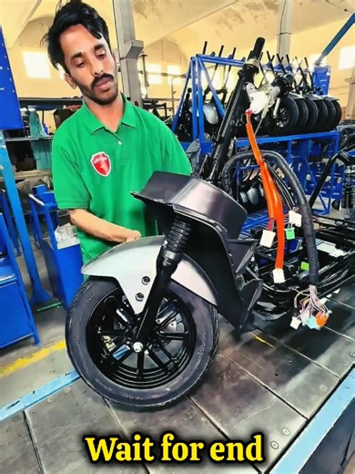 How Electric Scooters Are Manufactured in Peshawar's Factory
