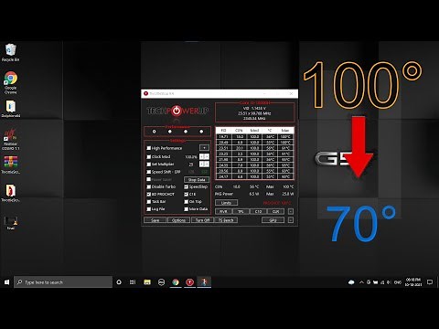 How to Undervolt or decrease temperature in a LOCKED CPU