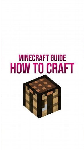 How to craft a Crafting Table in Minecraft