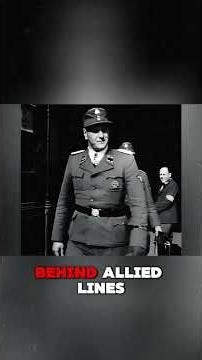 How Hitler's Top Commando Rescued Mussolini From Prison #history #ww2