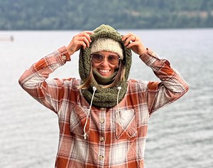 Olive Green Sherpa Fleece Ski Hood: Balaclava, Ski Mask, Winter Hat, Snowboard Hood, Neck Warmer - Etsy