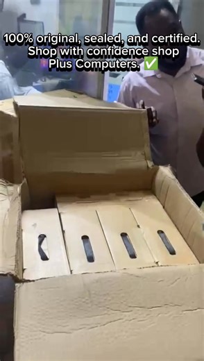 New arrival: brand-new laptops — unboxed & ready. Shop Plus Computers #BrandNewOnly #GadgetsNigeria #laptopdeals #pluscomputers #abujabusiness | Plus computers