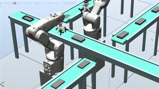 RobotStudio6.08充电宝组装工作站