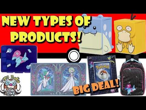 Brand NEW Pokemon TCG Products are Out NOW! We’ve Never Seen These Before! (Pokémon TCG News)