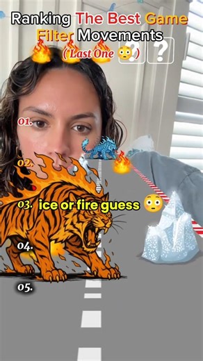 Ranking The Best Game Filter Movements 🤠 #shorts #games #ranking