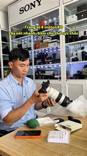 The Sony FE 70-200mm F/2.8 GM OSS II lens wins the price with its speed and sharpness.