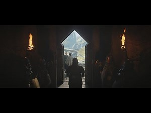 The Rings of Power - Elrond entering Moria (but with proper music)
